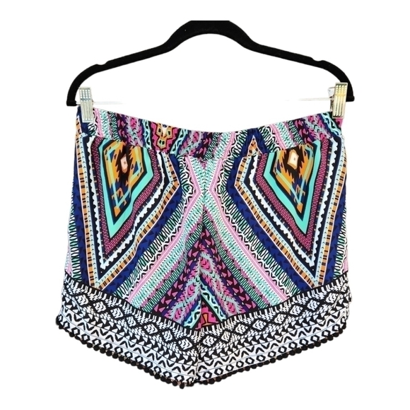 Takara Multicolored Shorts With Pockets Size Medium - Picture 2 of 7